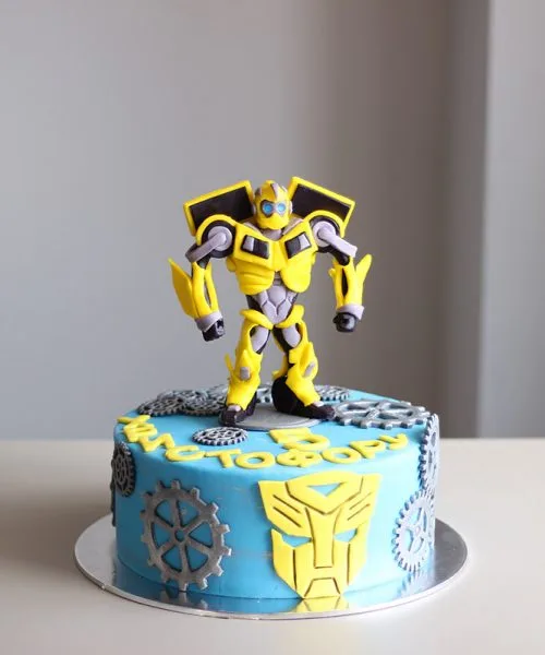 Торт для мальчиков “Бамблби”