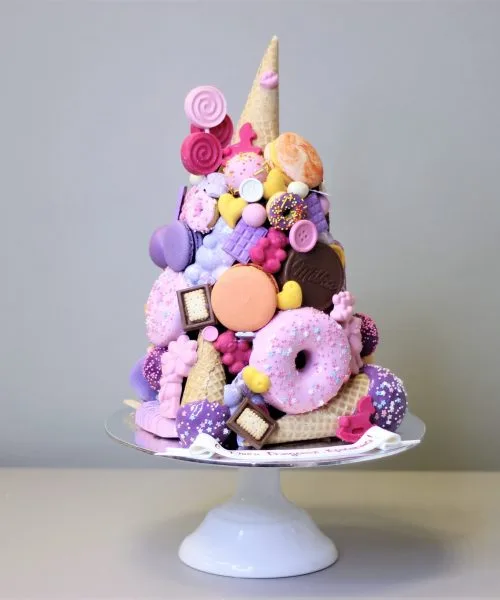 Торт Горка Фиолетово-Розовая 247