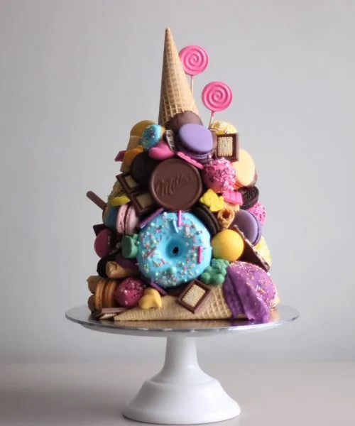 Торт Горка Разноцветная 248