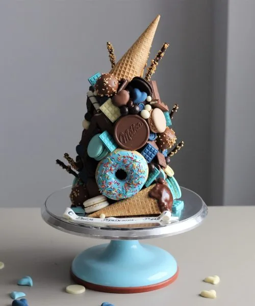 Торт Горка Бело-Голубая 249