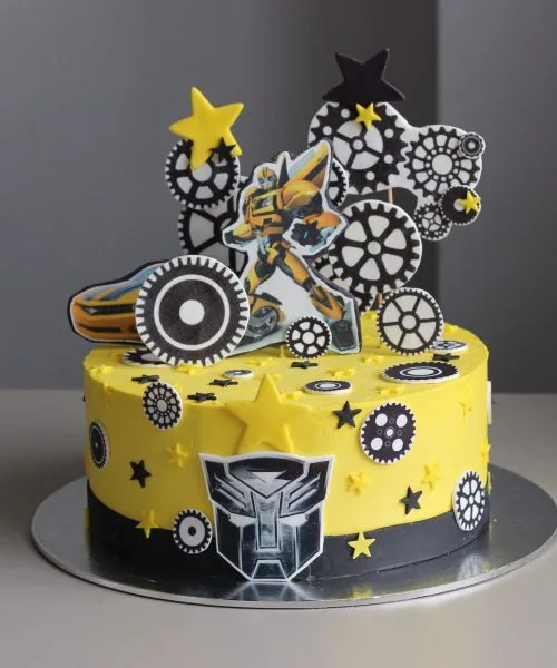 Торт Трансформеры Бамблби 148