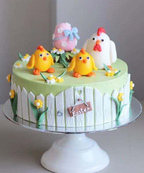 Торт Цыплята 225