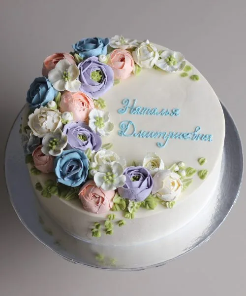 Торт Цветы 337