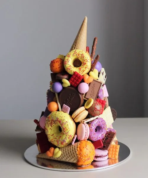 Торт Горка Желтая 254