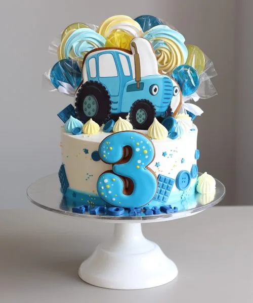 Торт Синий Трактор 155