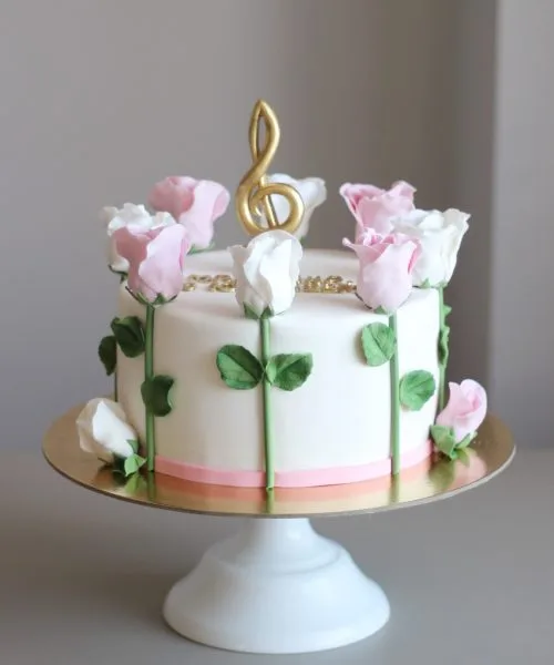 Торт Цветы 309