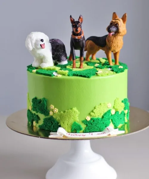 Торт Собачки 1022