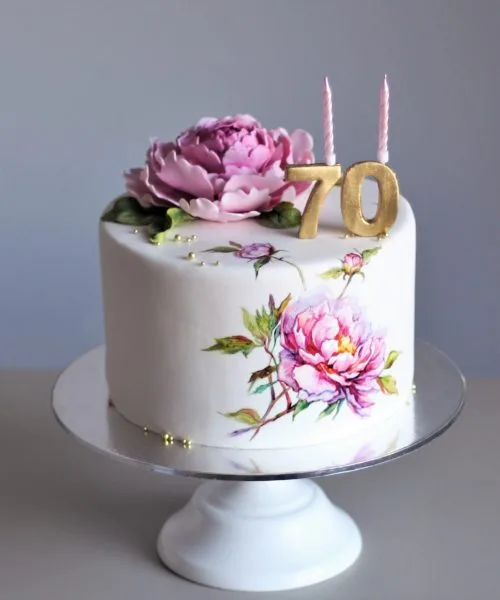 Торт Цветы 333