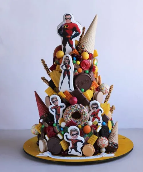 Торт Горка Супер Семья 258