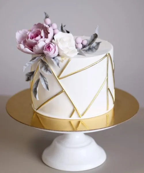 Торт Цветы 317