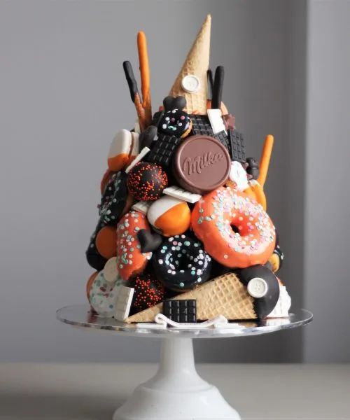 Торт Горка Черно-Оранжевая 269