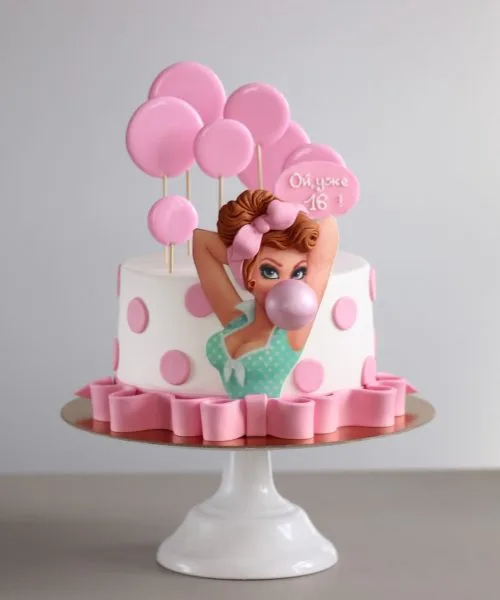Торт Девушка 38