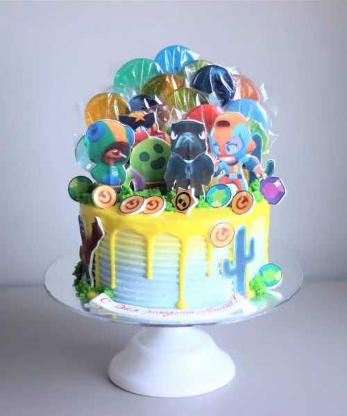 Торт Бравл Старс 77