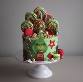 Торт Гринч 26