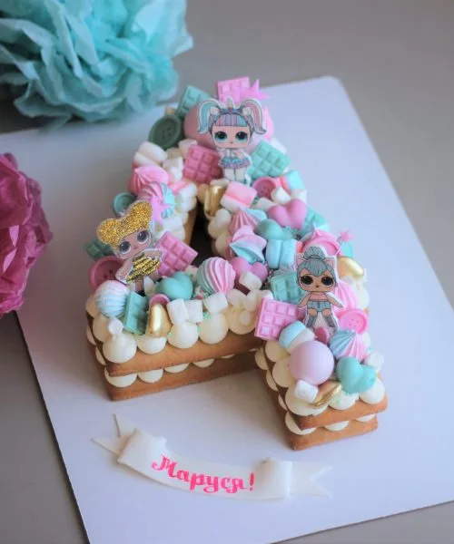 Торт Цифра ЛОЛ 568