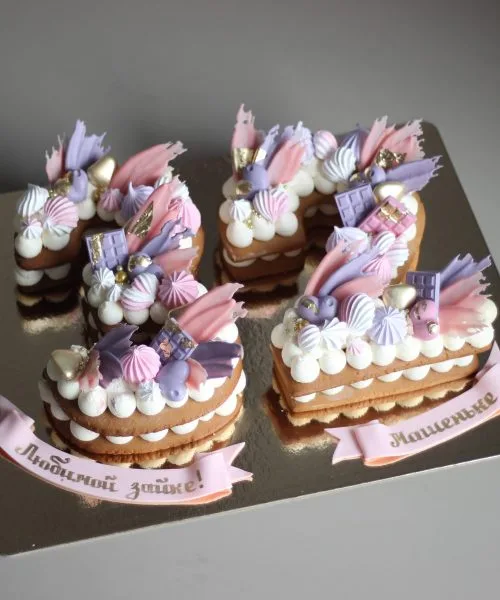 Торт Цифра Шоколадные Перья 546