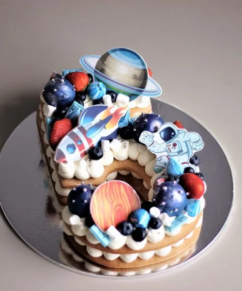 Торт Цифра Космос 576