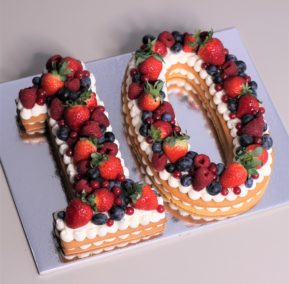 Торт Цифра Ягодная 543