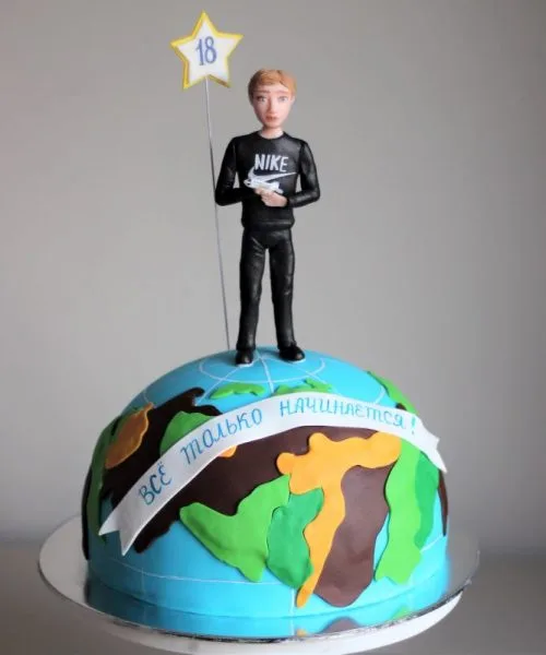 Торт Глобус 1014