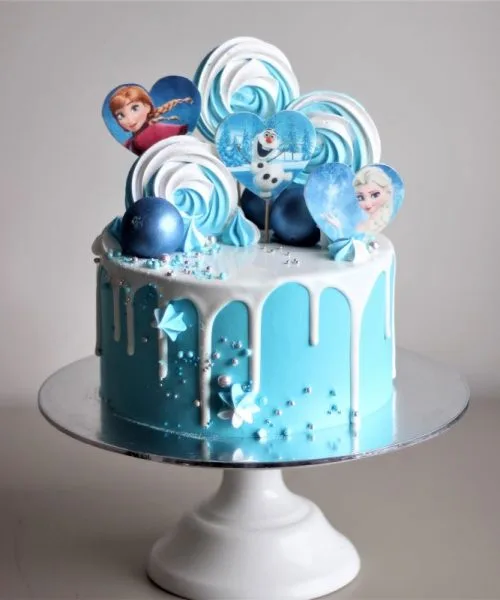 Торт Холодное Сердце Анна И Эльза 942
