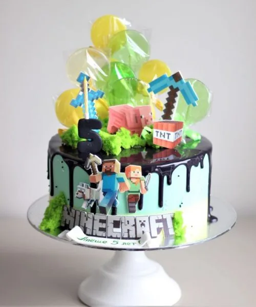 Торт Майнкрафт 953
