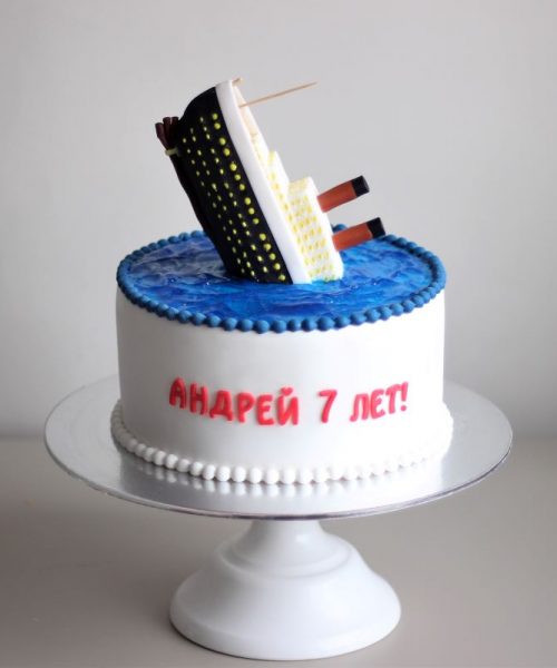 Торт Корабль 965