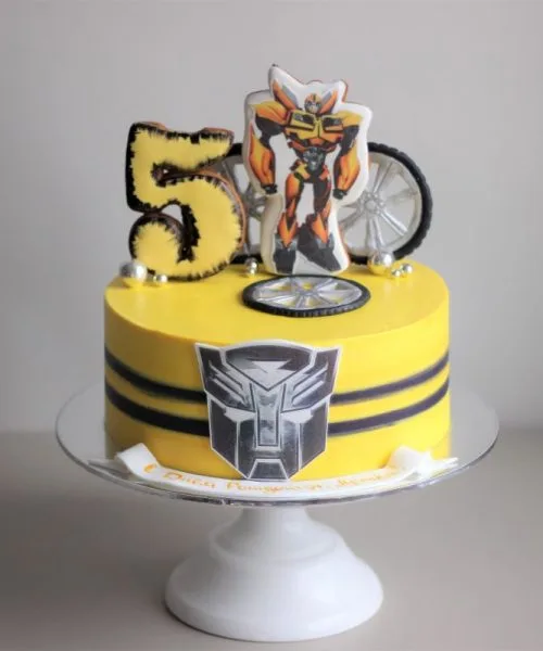 Торт Трансформеры Бамблби 972