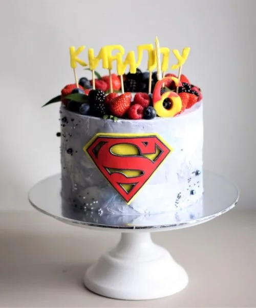 Торт Супермен Супер Герои 973