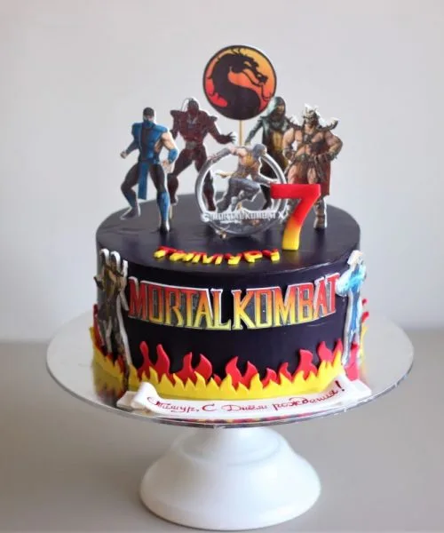 Торт Мортал Комбат 978