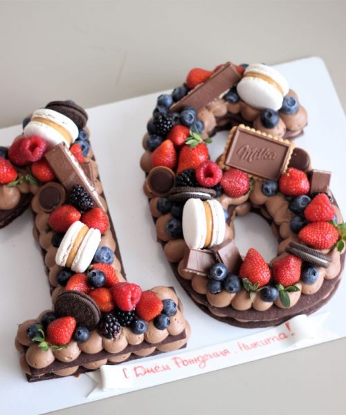 Торт Цифра Ягодная 935