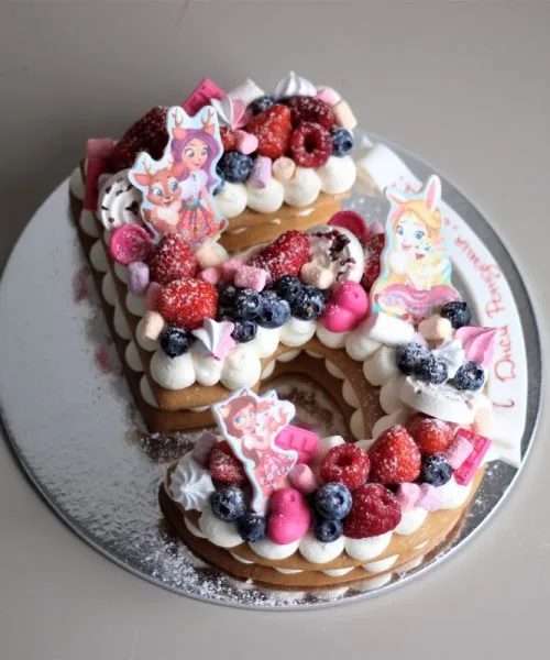 Торт Цифра Энчантималс 937