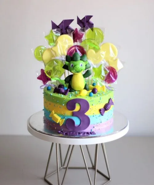 Торт Дракоша 986