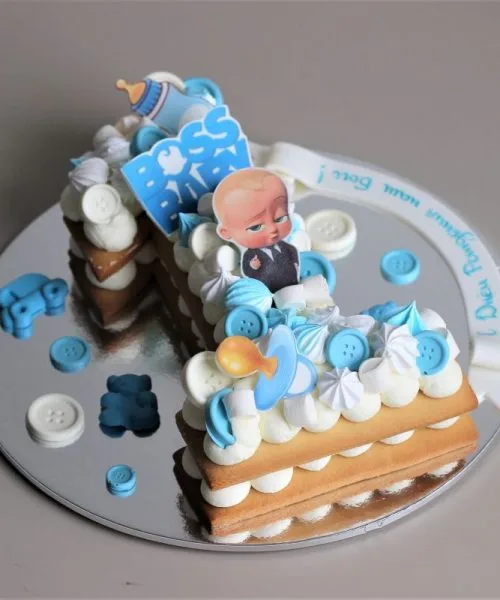 Торт Цифра Босс-Молокосос 940