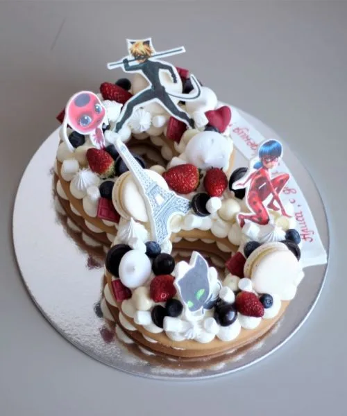 Торт Цифра Леди Баг 767