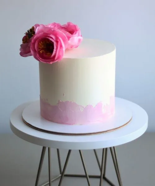 Торт Цветы 754