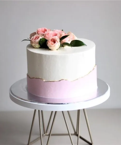 Торт Цветы 755