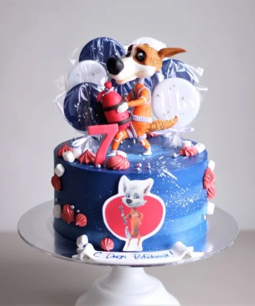 Торт Белка Стрелка 699