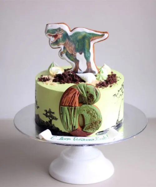 Торт Динозавры 700