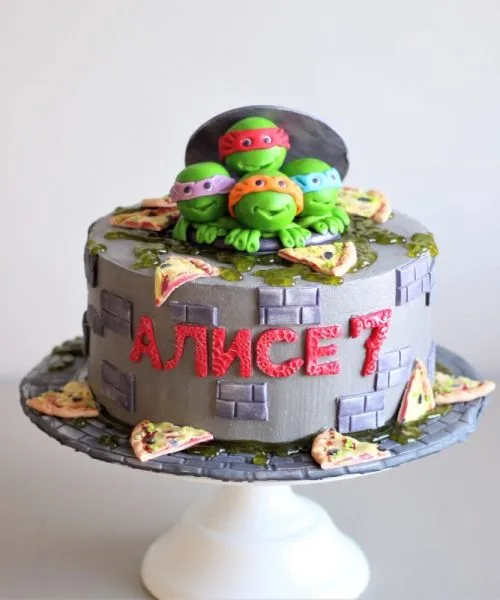 Торт Черепашки Ниндзя 740