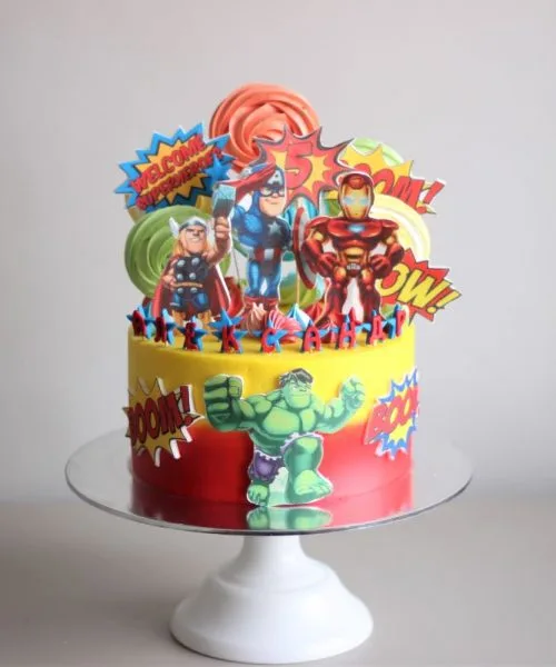 Торт Супер Герои 702