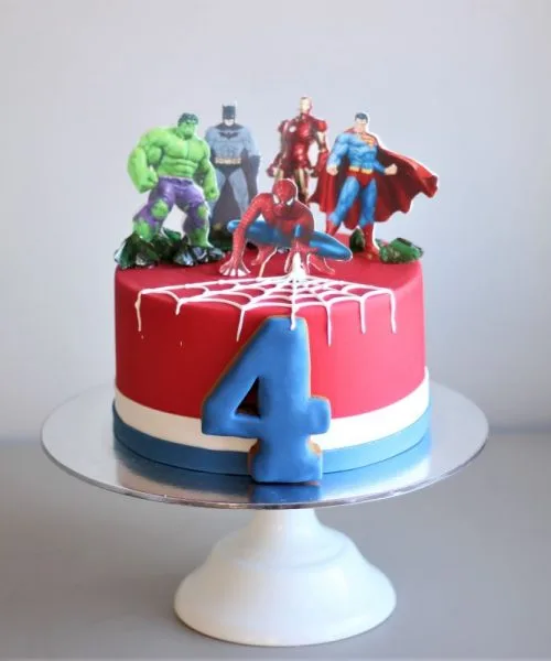 Торт Супер Герои 704