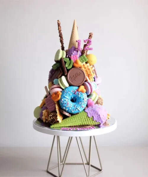 Торт Горка Разноцветная 766