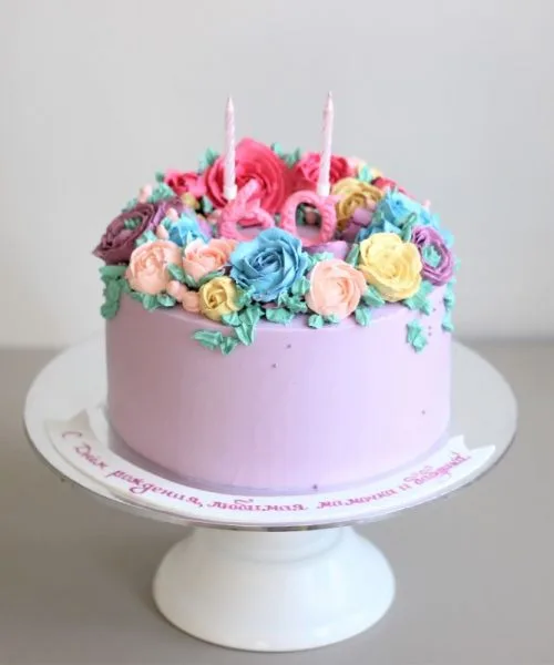 Торт Цветы 1062