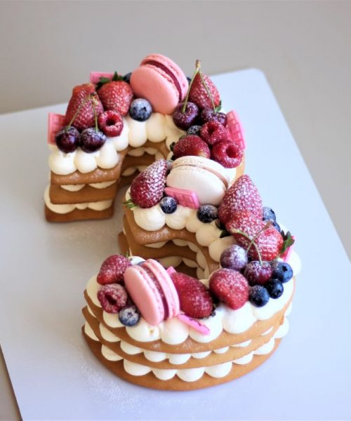 Торт Цифра Ягодная 1072