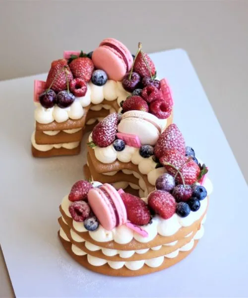 Торт Цифра Ягодная 1072