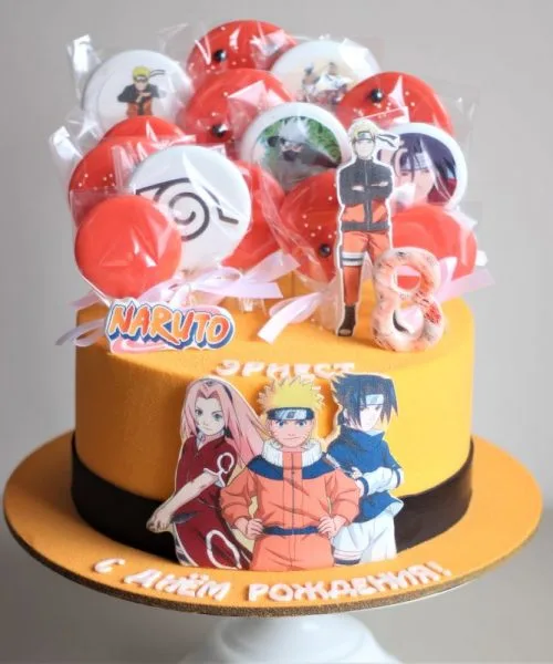 Торт Наруто Анимэ 1087