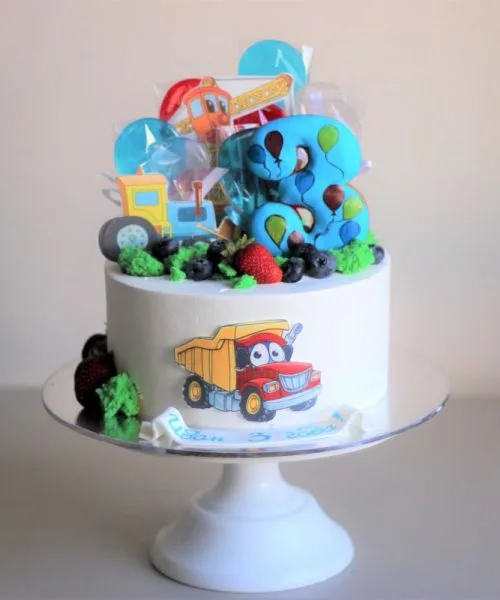 Торт Транспорт Техника 1098