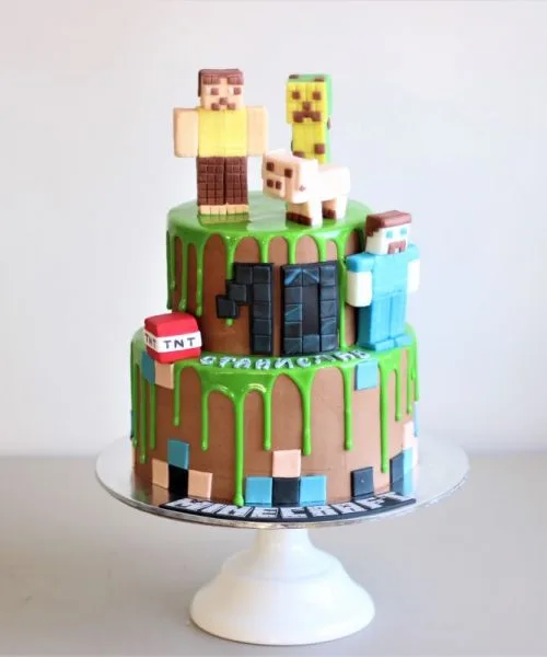 Торт Майнкрафт 1104