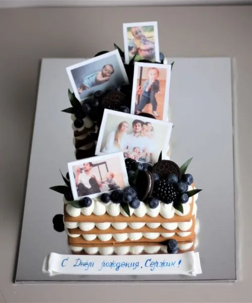 Торт Цифра Семейная 1078