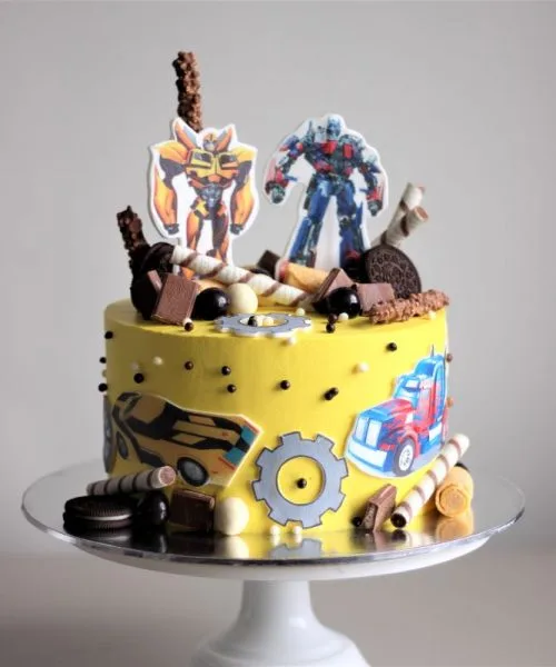 Торт Трансформеры Бамблби 1118